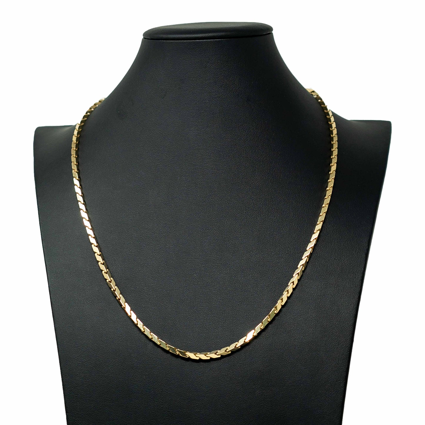 14K Yellow Gold Fancy Link Chain