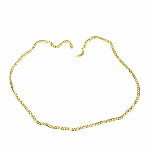 14K Yellow Gold Curb Link Chain