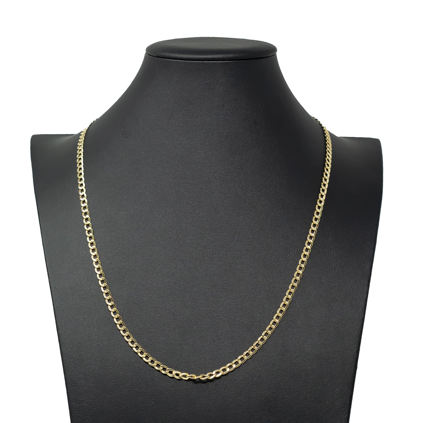 14K Yellow Gold Curb Link Chain