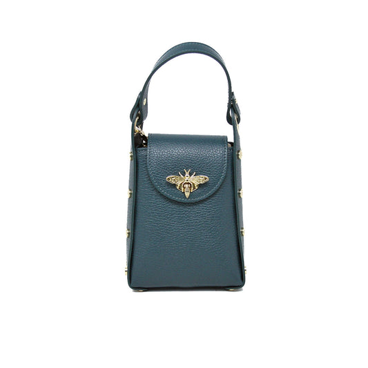 GF Petrol Green Top Handle Bag 1080_D33