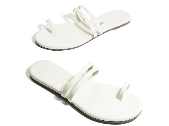 Tkees Leah Cream Sandals