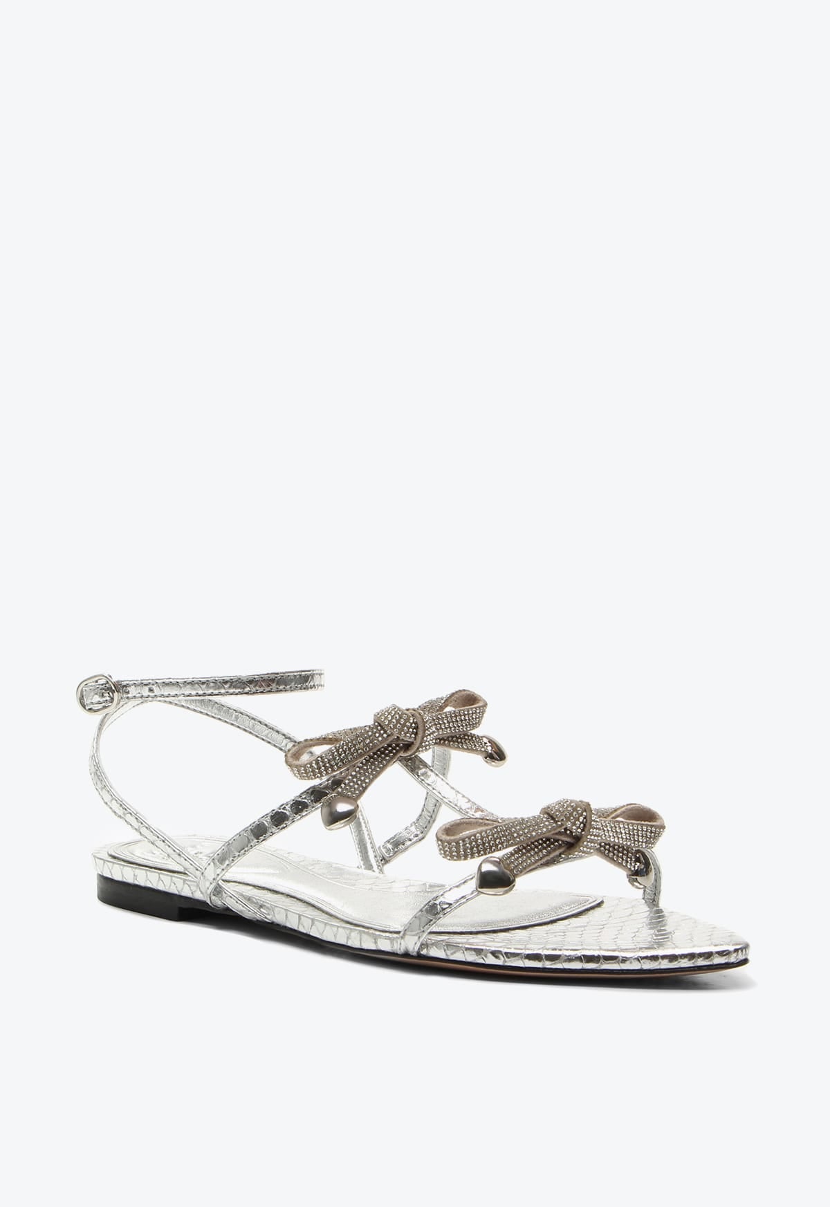 Giada Matte Crocodylus Pu Sandals 2155001-3