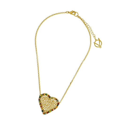 Lavish Necklace Heart 85110