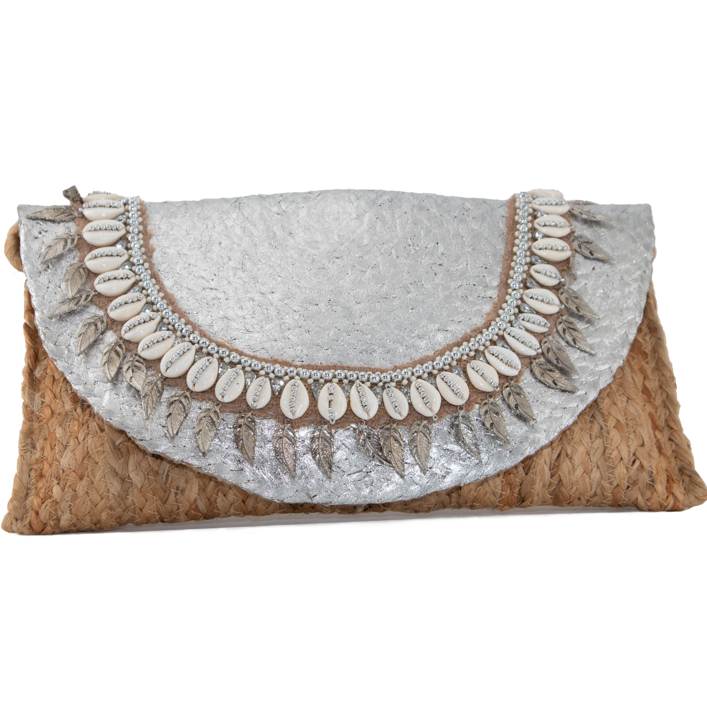 Rannee's Silver Clutch Bag