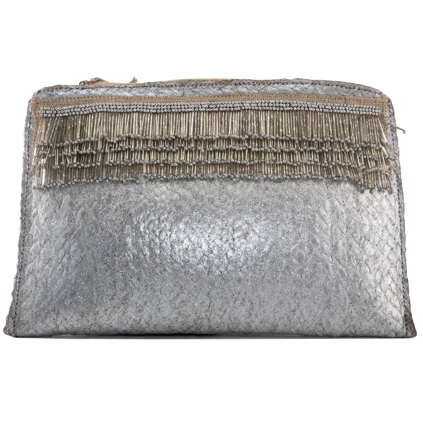 Rannee's Silver Clutch Bag