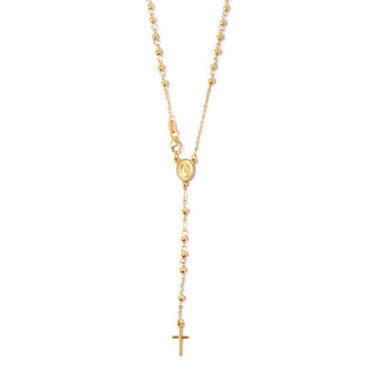 14K Yellow Gold Rosary