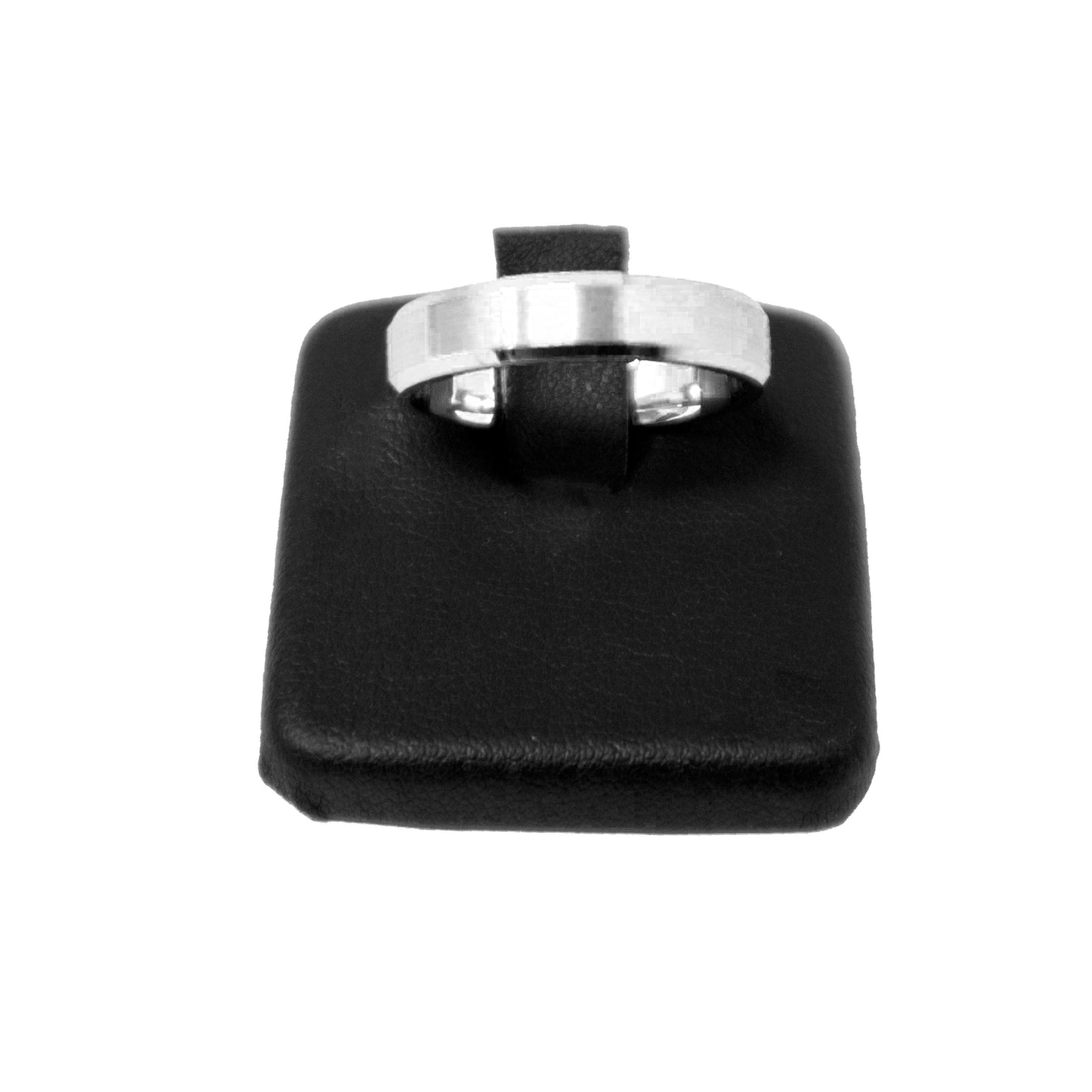 14K White Gold Wedding Band Ring for Men