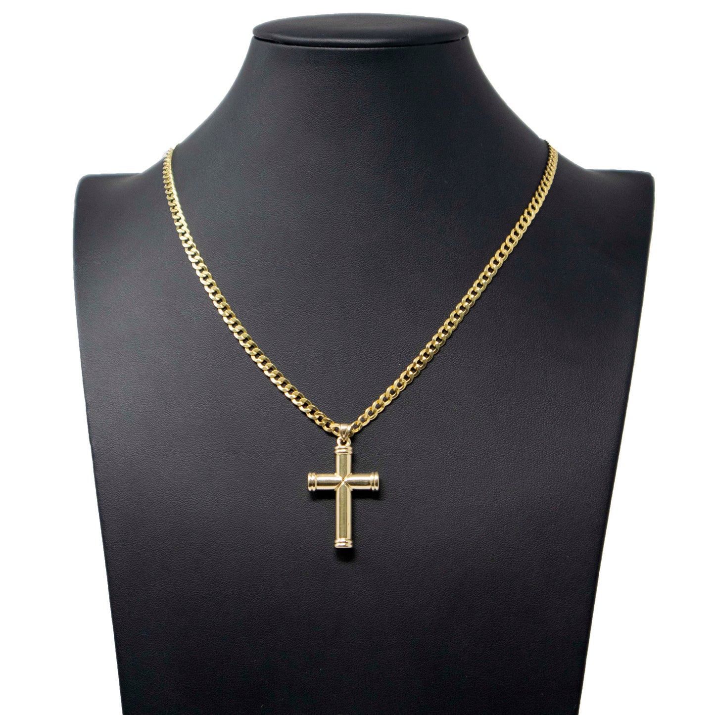 14K Yellow Gold Cross Pendant