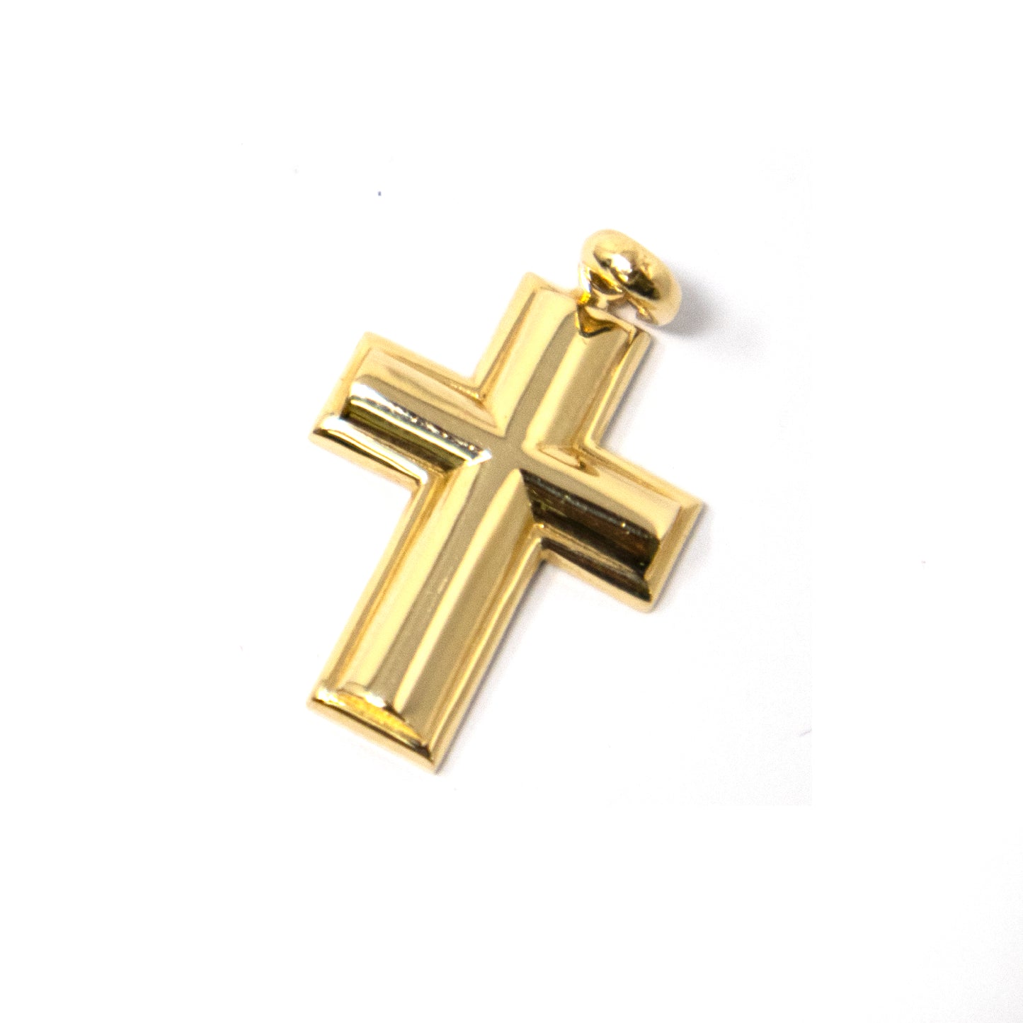 14K Yellow Gold Cross Pendant