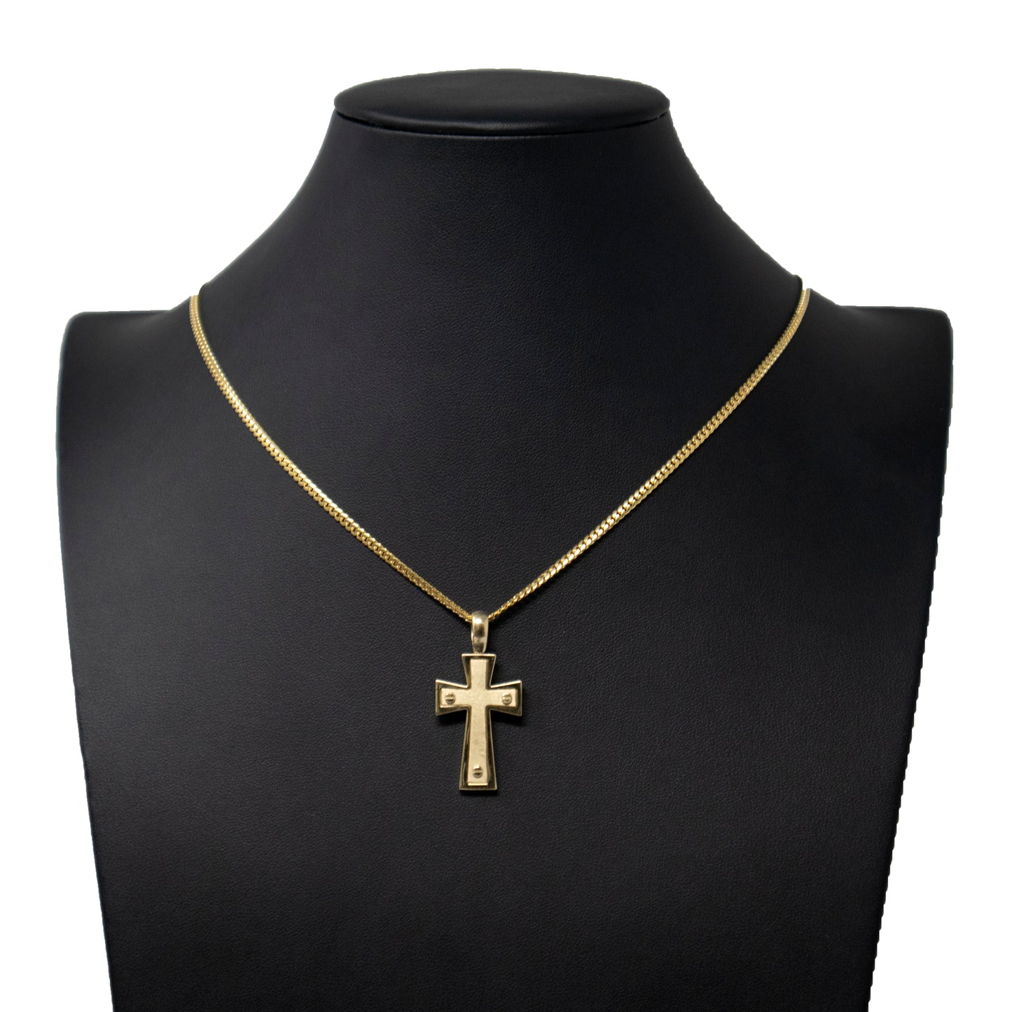 14K Yellow Gold Cross