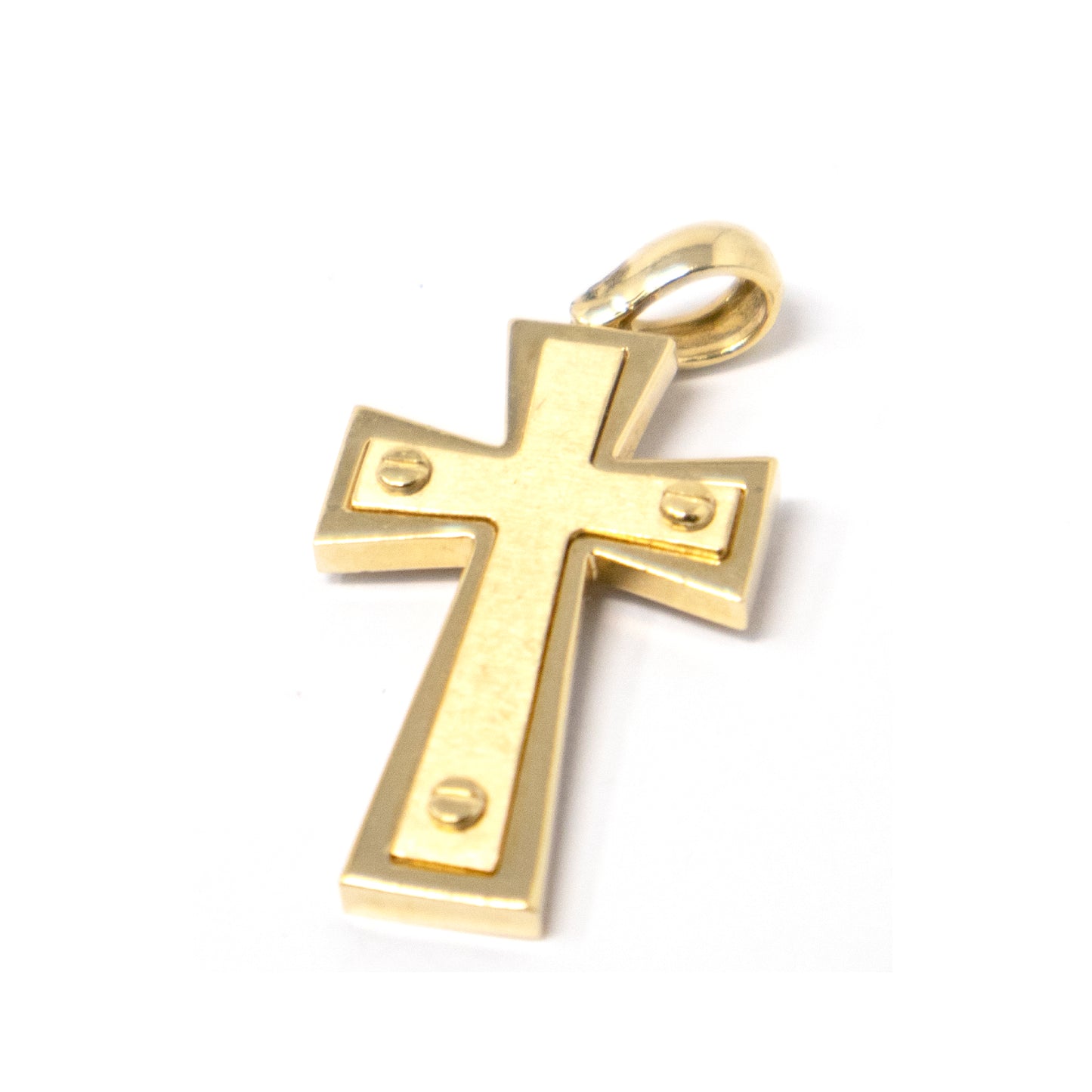 14K Yellow Gold Cross