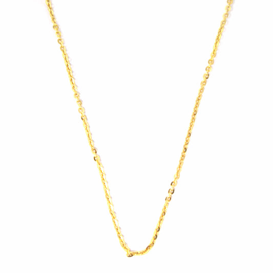 14K Yellow Gold Fancy Link Chain