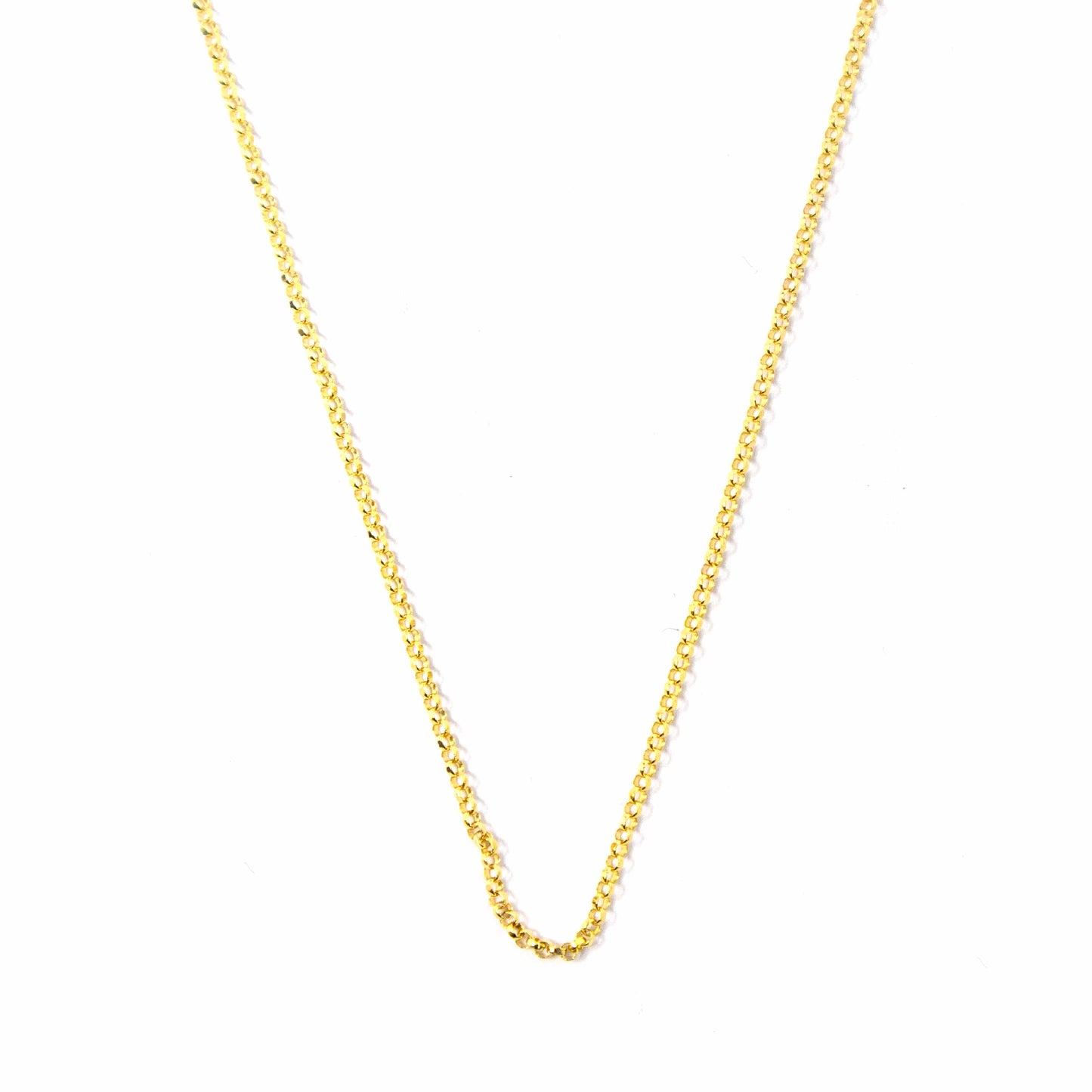 14K Yellow Gold Fancy Link