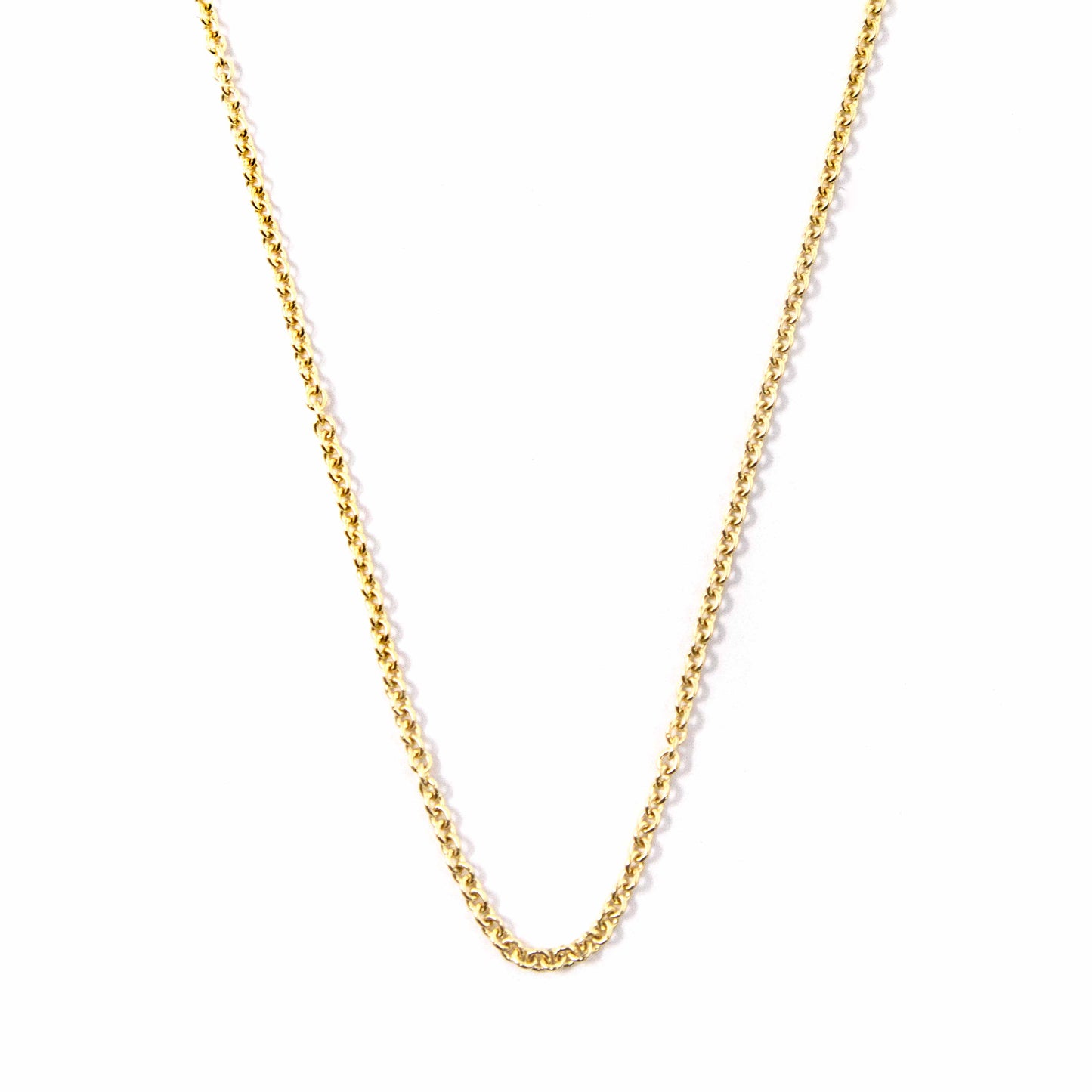 14K Yellow Gold Fancy Link Chain