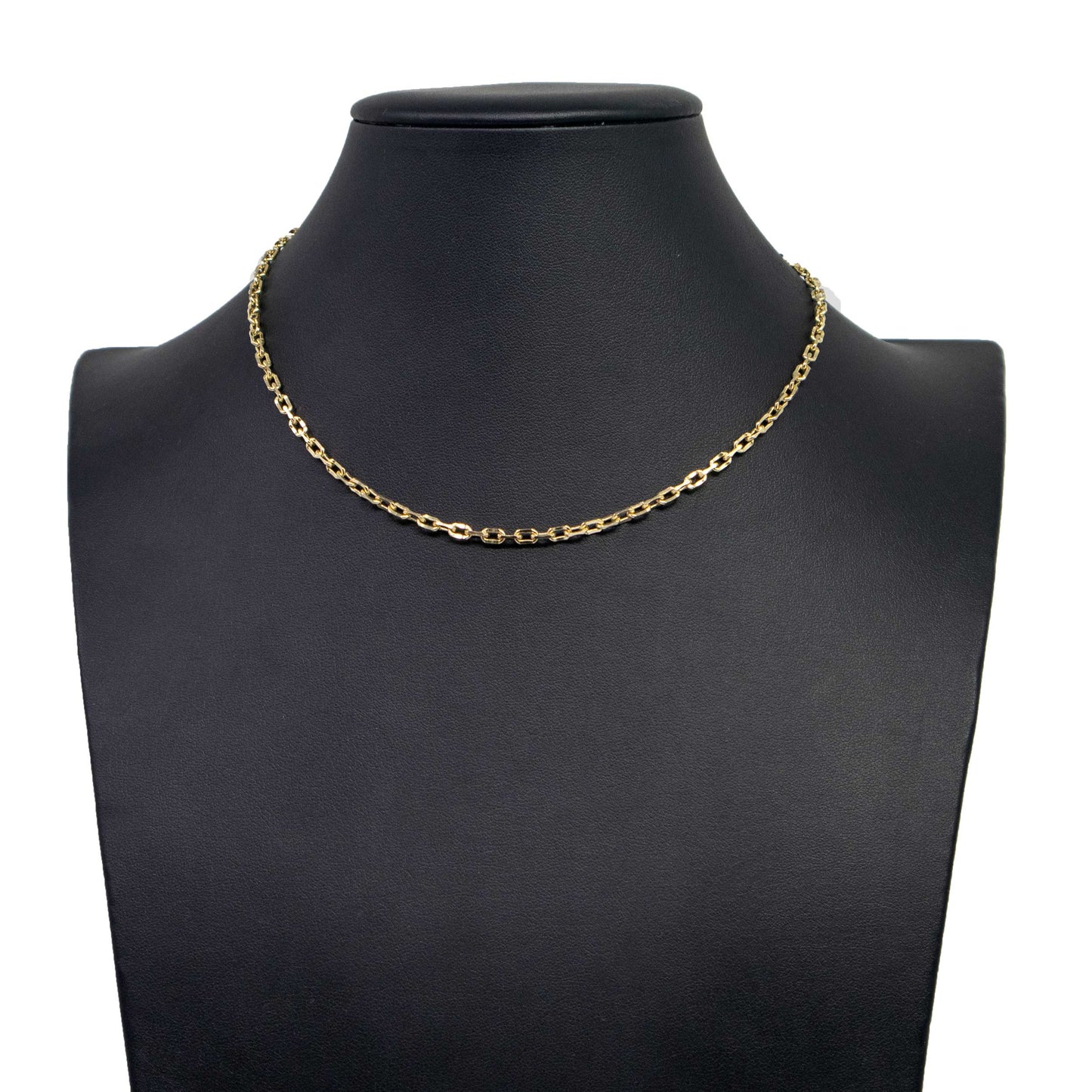 14K Yellow Gold Fancy Link Chain