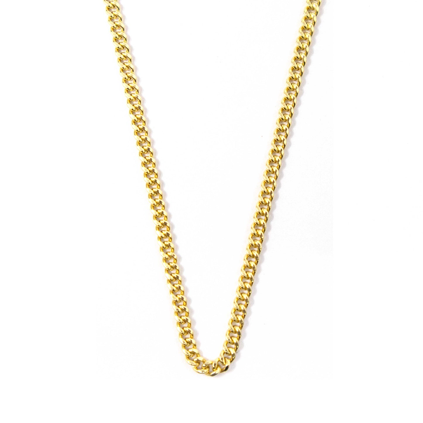 14K Yellow Gold Cuban Link Chain