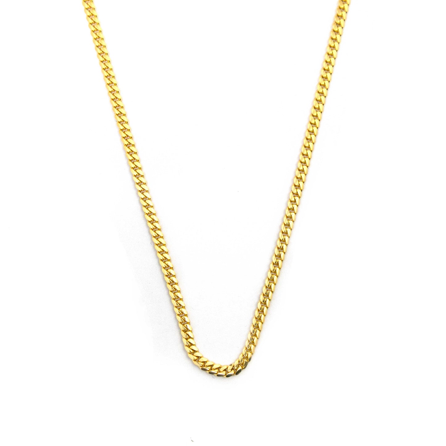 14K Yellow Gold Cuban Link Chain