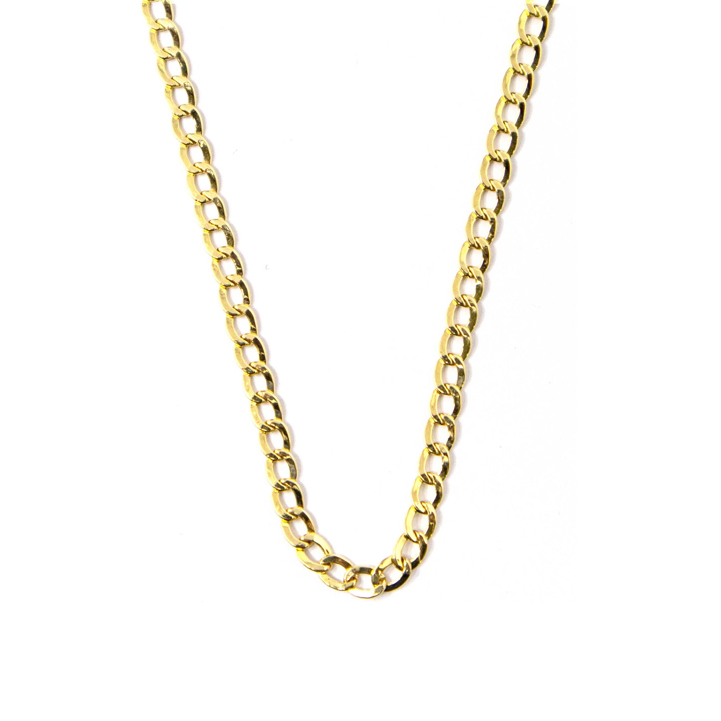 14K Yellow Gold Cuban Link Chain