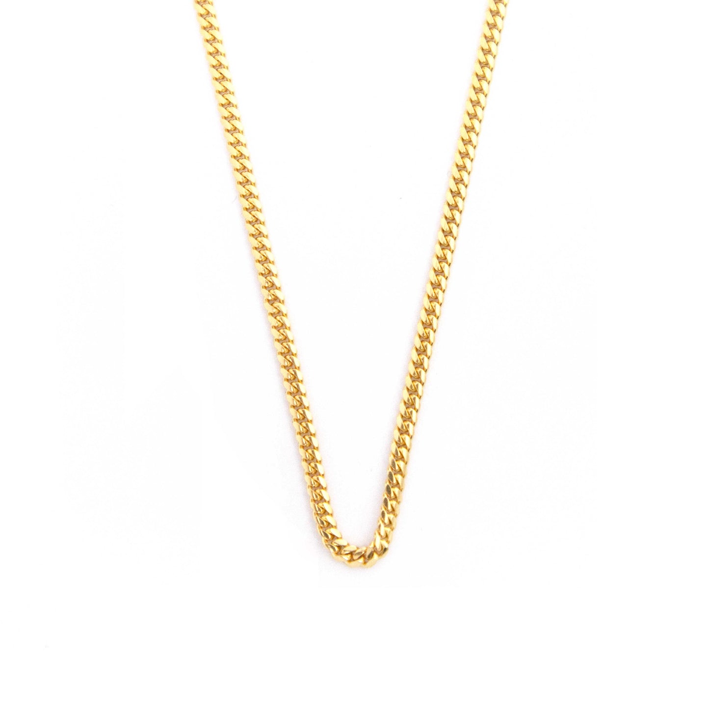 14K Yellow Gold Cuban Link Chain