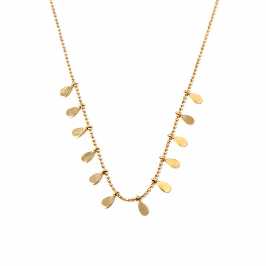 14K Yellow Gold Cleopatra Necklace