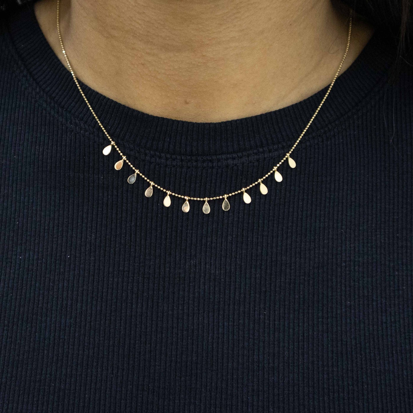 14K Yellow Gold Cleopatra Necklace