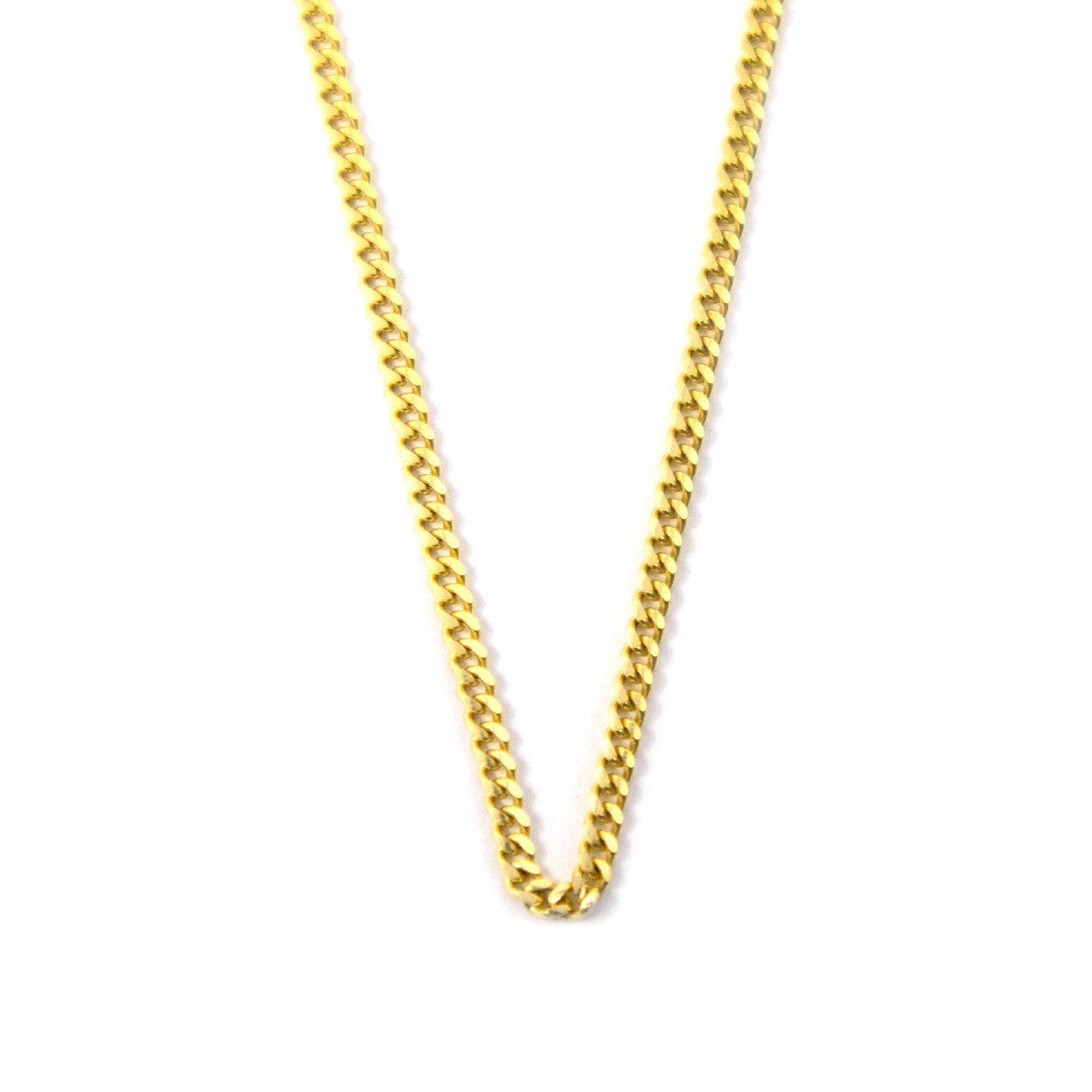 14K Yellow Gold Cuban Link Chain