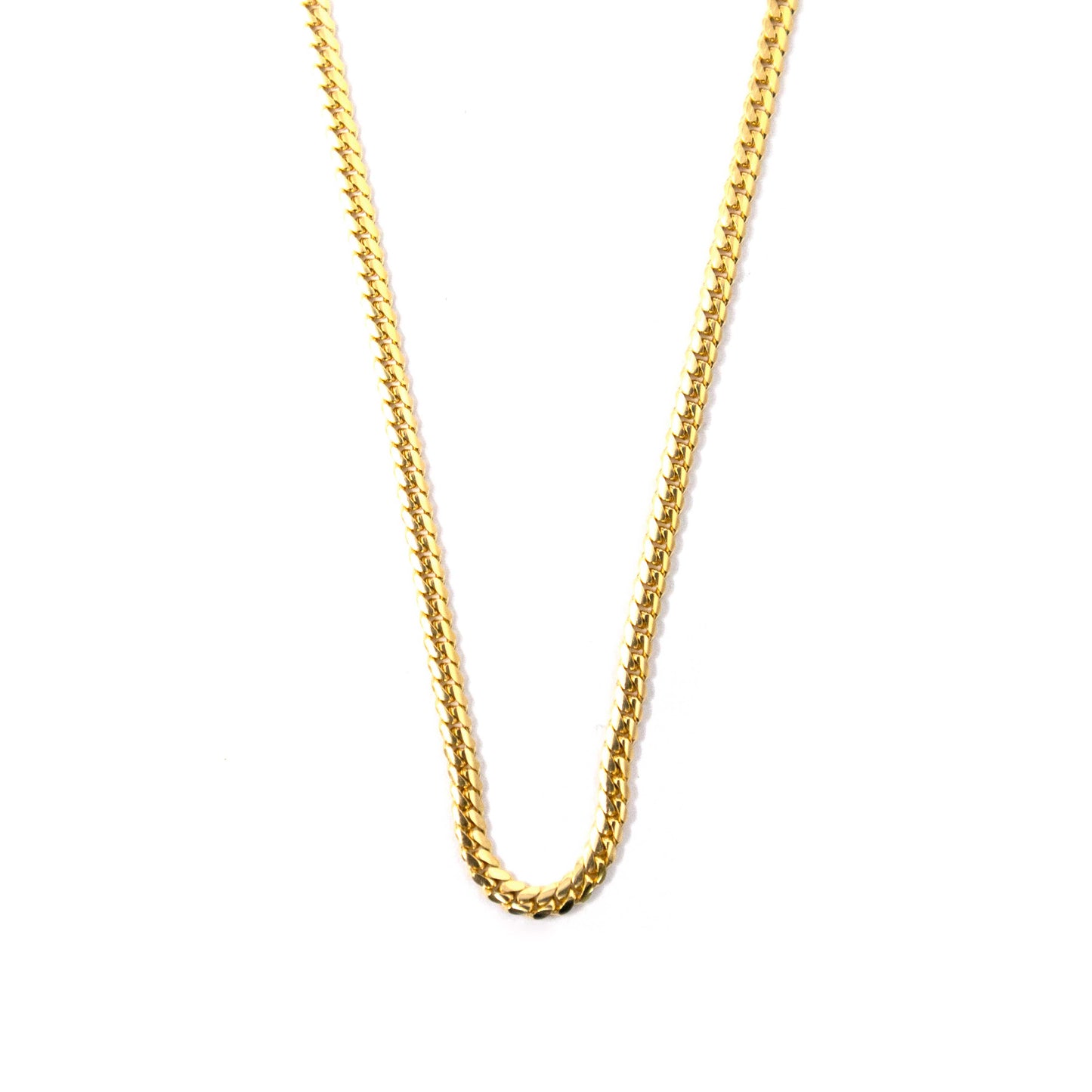 14K Yellow Gold Cuban Link Chain