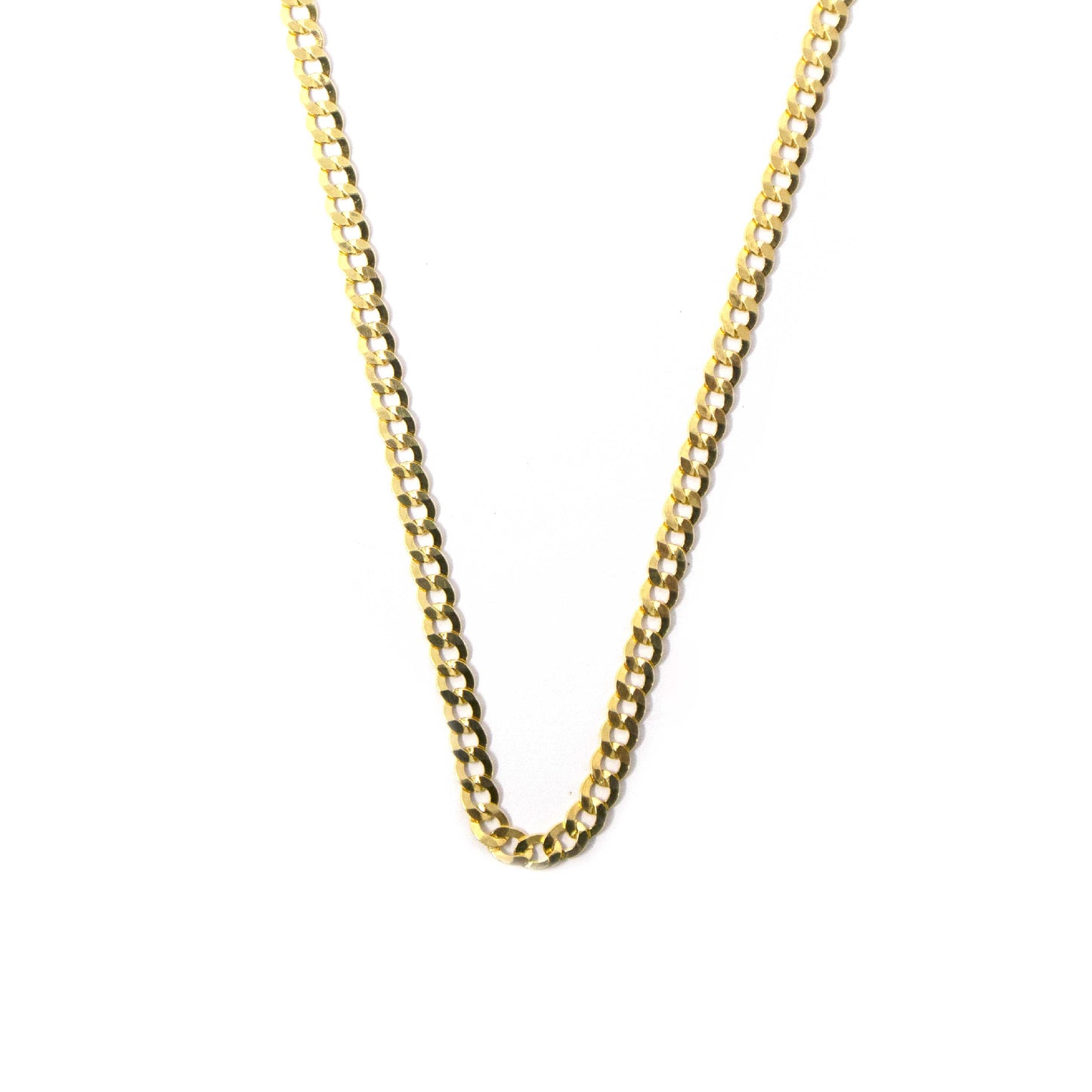 14K Yellow Gold Cuban Link Chain