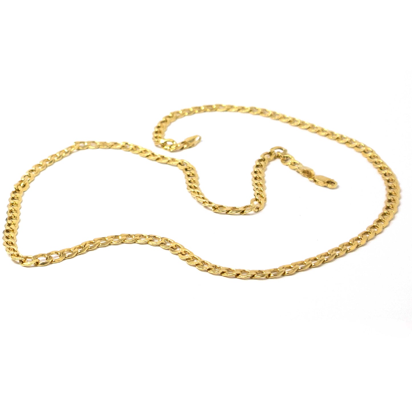 14K Yellow Gold Cuban Link Chain