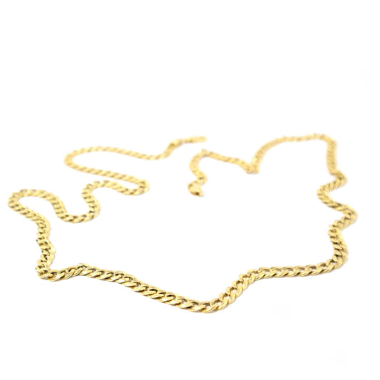 14K Yellow Gold Cuban Link Chain