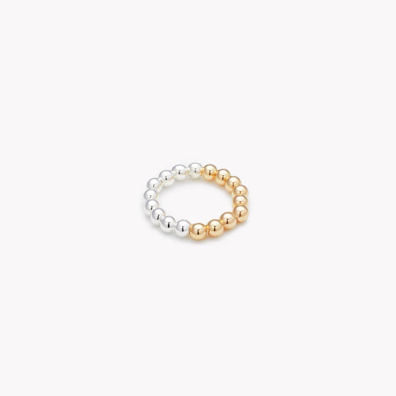 22 Jewelry JEN 2 TONE RING 4MM