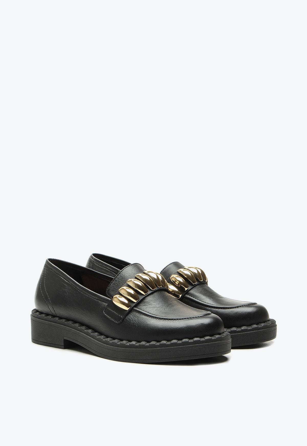 Giada Madri Preto Loafers