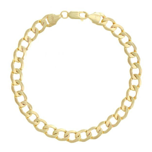 14K Yellow Gold Cuban Link Bracelet