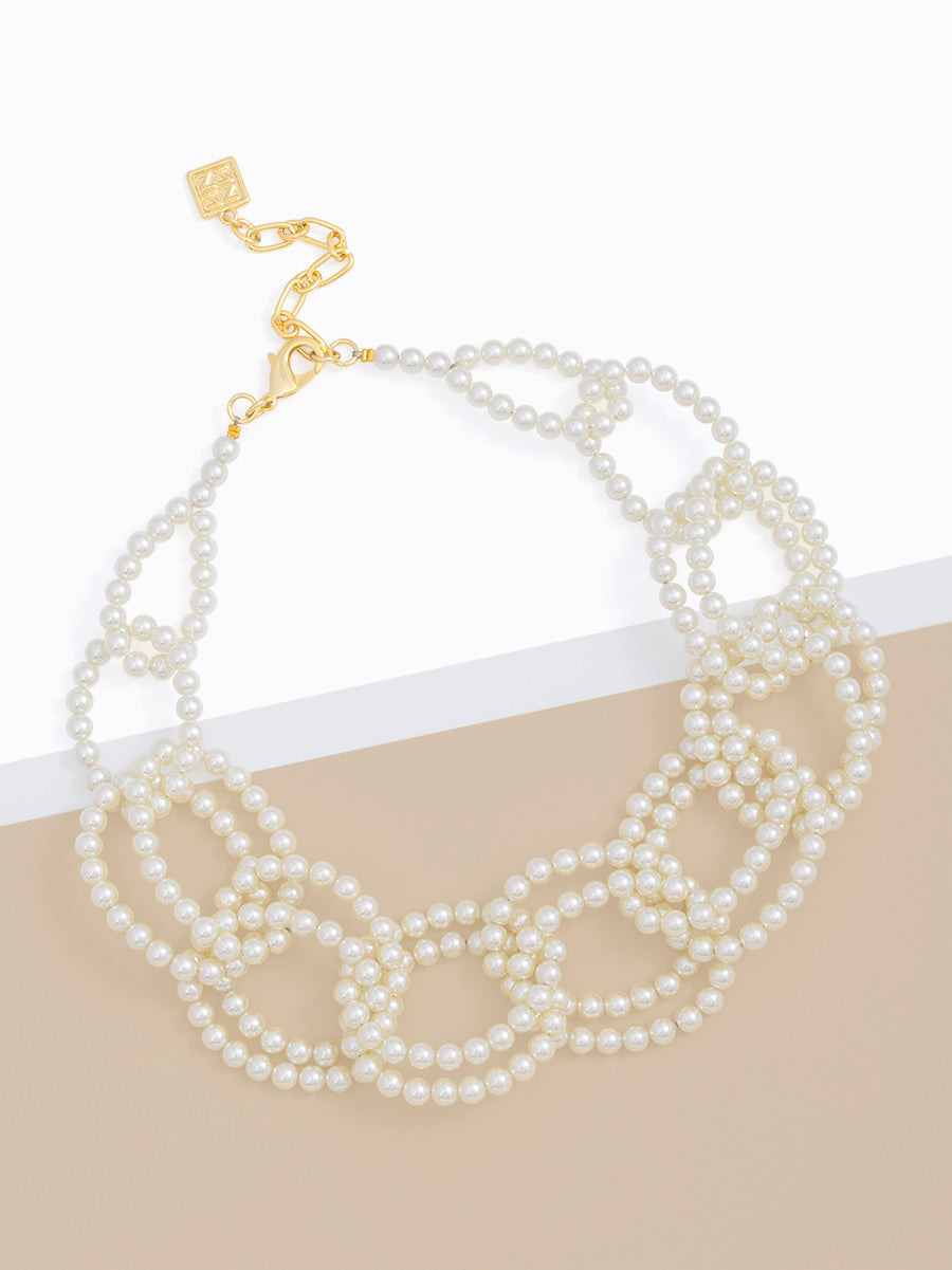 Zenzii Necklace N2776 Pearl