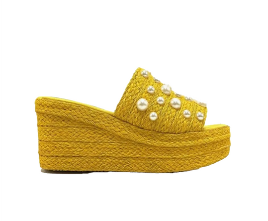 David Isaac Miranda Yellow Wedges