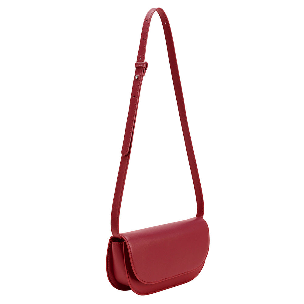 Melie Bianco Inez Chocolate Shoulder Bag UA3360