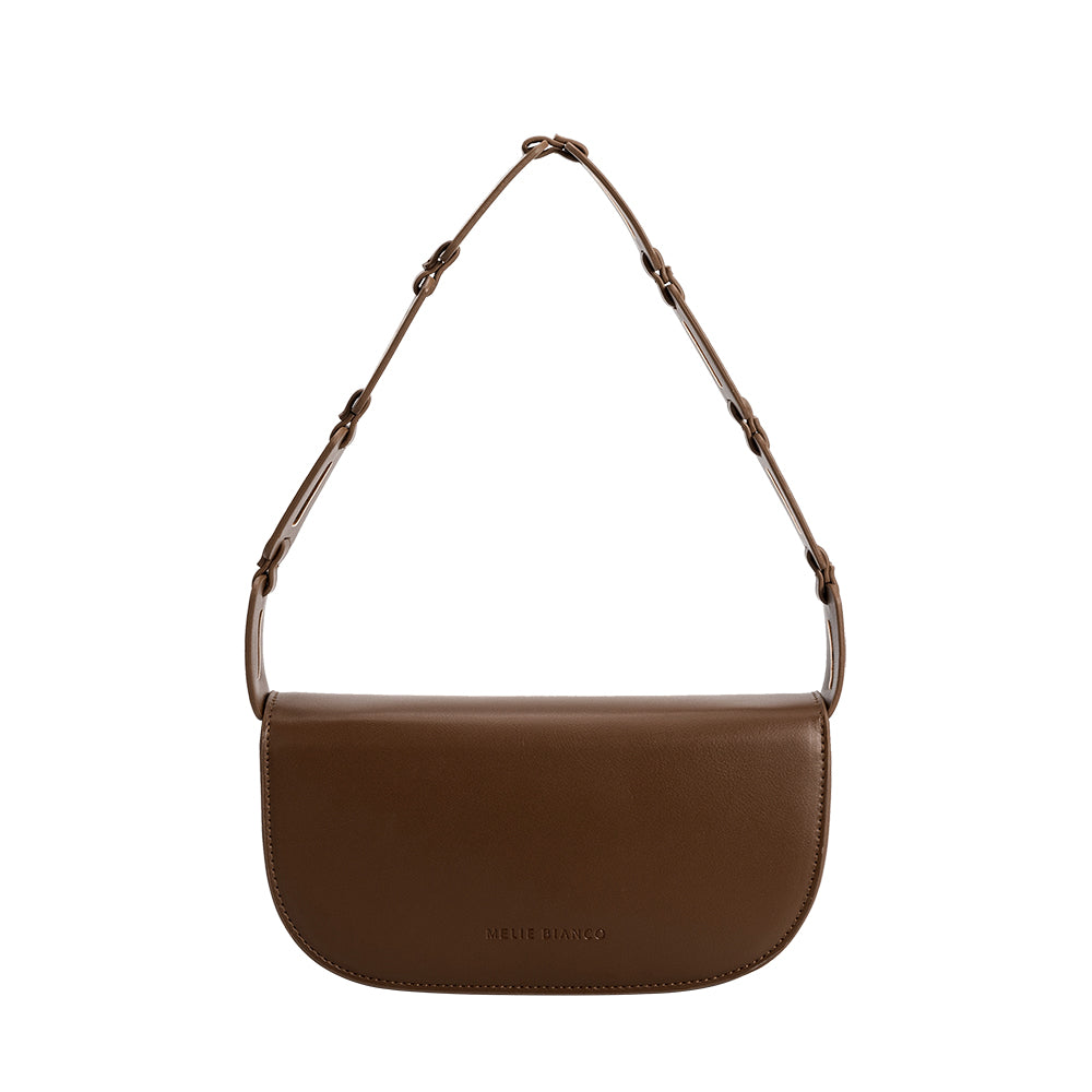 Melie Bianco Inez Chocolate Shoulder Bag UA3360